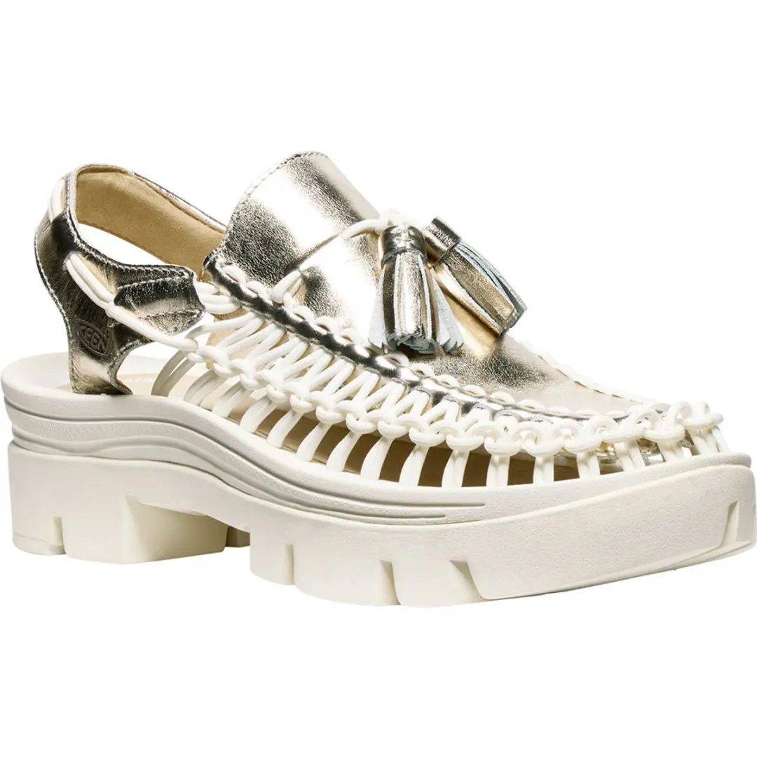 Keen Uneek Tasse Sandalen Zilver EU 39 1/2 Vrouw
