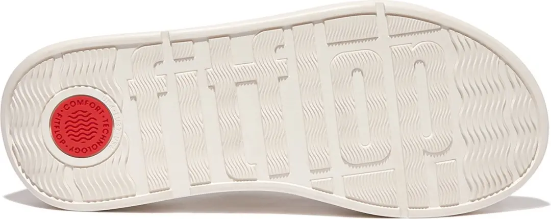 FitFlop F-Mode Leather Teenslipper 40 - Beige - afbeelding 3 van 6