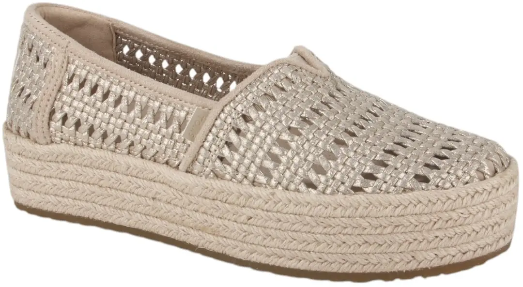 Toms 10021921 dames instappers sportief maat 42,5 (11) metallic