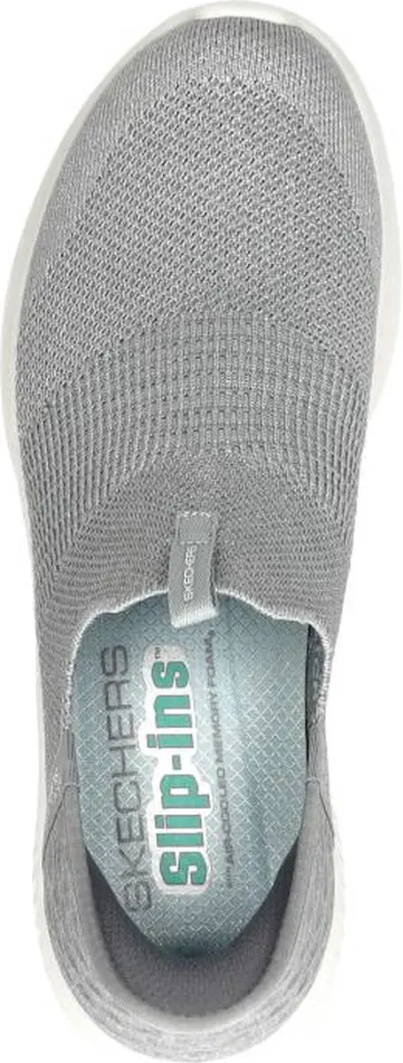 Skechers Ultra Flex 3.0M Smooth Step Dames Instappers - Grijs - afbeelding 4 van 6