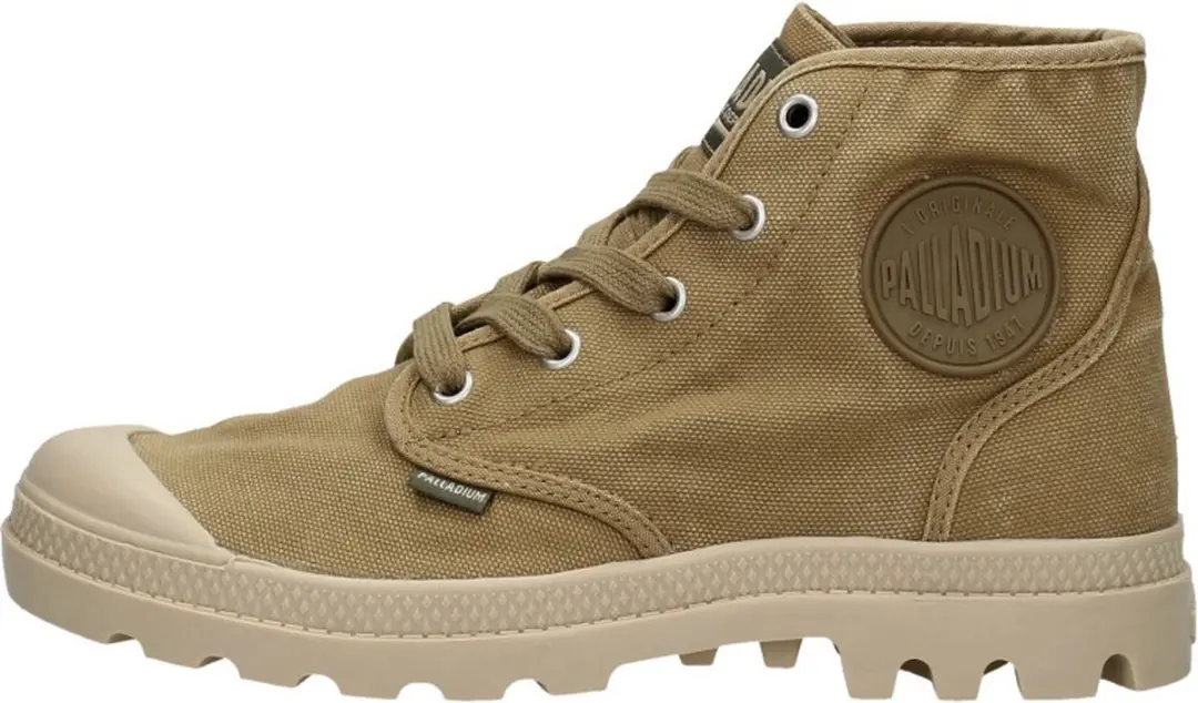 Palladium Pampa Hi Veterschoenen - Cognac - Maat 37