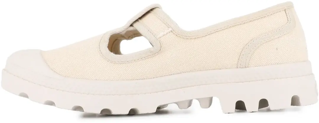 Palladium Pampa M-Jane Washed Damestrainers 38 - Sahara/Wit - afbeelding 2 van 6