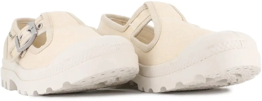 Palladium Pampa M-Jane Washed Damestrainers 38 - Sahara/Wit - afbeelding 5 van 6
