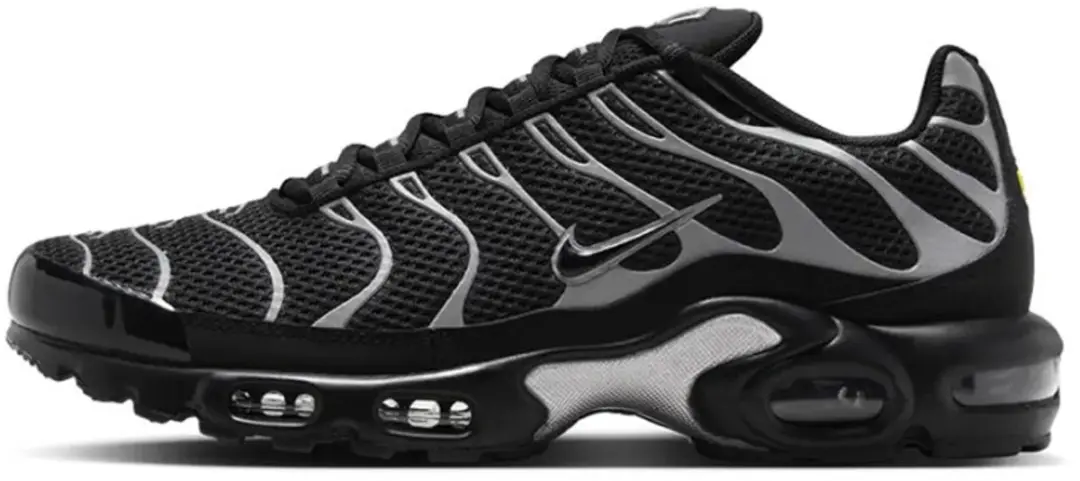 Nike Air Max Plus Premium 'Black Reflective Silver'