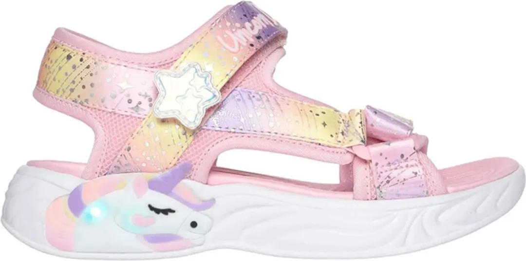 Skechers Unicorn Dreams Sandal Majes - Roze/Multicolor - Maat 34 - afbeelding 5 van 6