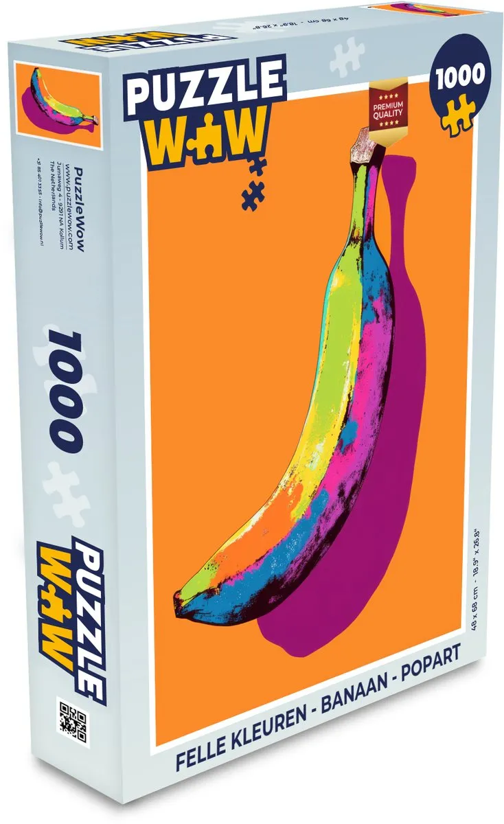 PuzzleWow Legpuzzel 1000 Stuks