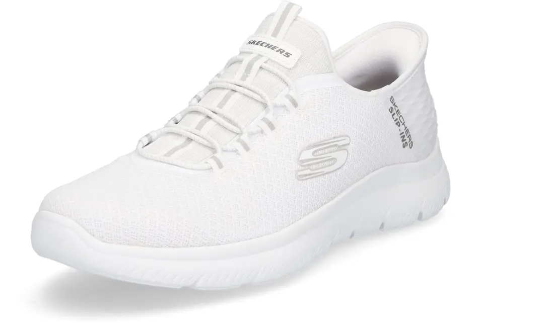 Skechers Sport Men's SUMMITS HIGH RANGE Sneakers Slip ins Vegan 232457 wit