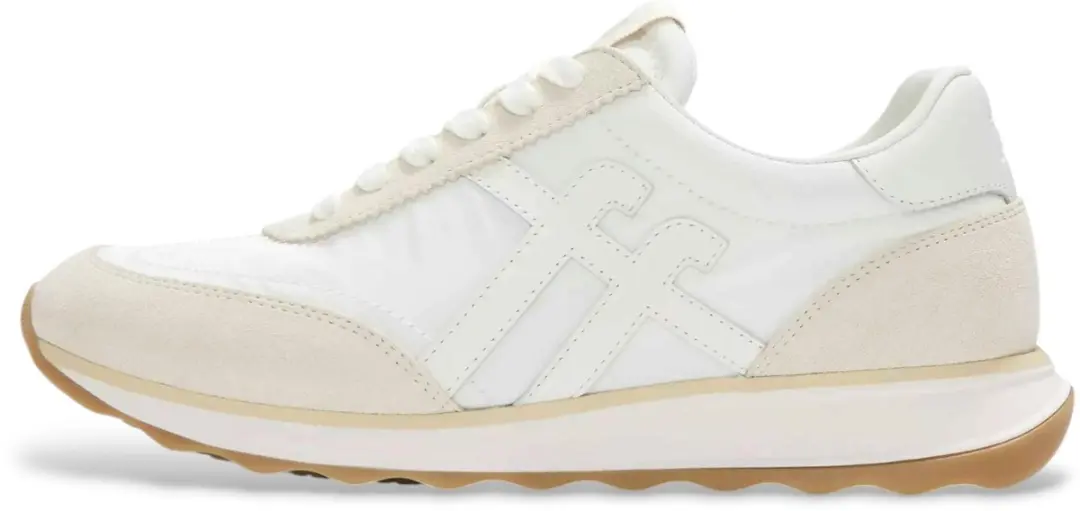 FitFlop Retro-Q FF Fabric/Suede Sneakers Dames Sneakers