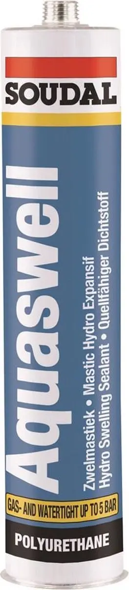 Soudal Aquaswell 310ml Waterdichte Kit - Steen - Champagne