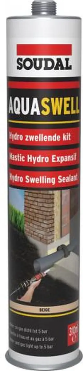 Soudal Aquaswell 310ml Waterdichte Kit