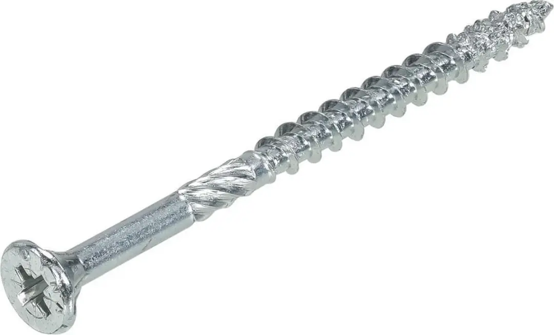 Dynaplus Unischroef POZI 5x80mm - 200 Stuks - Verzinkt - afbeelding 4 van 6