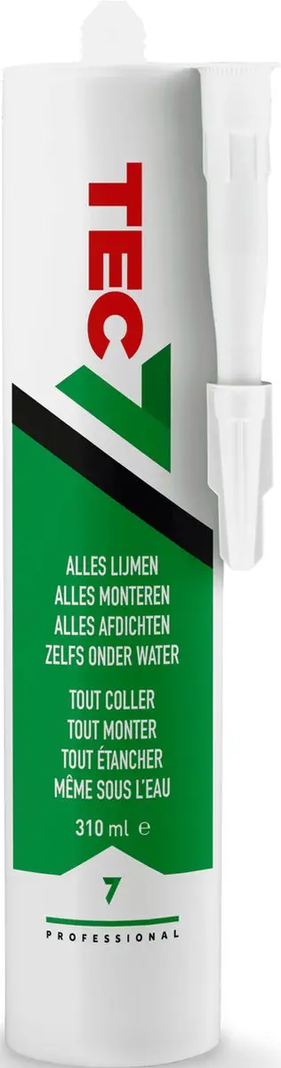 Tec7 Lijm Bruin 310ml - voor Steen