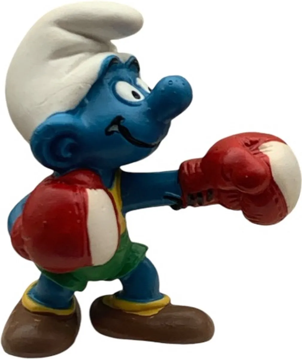Schleich Bokser Smurf Speelfiguur 20419