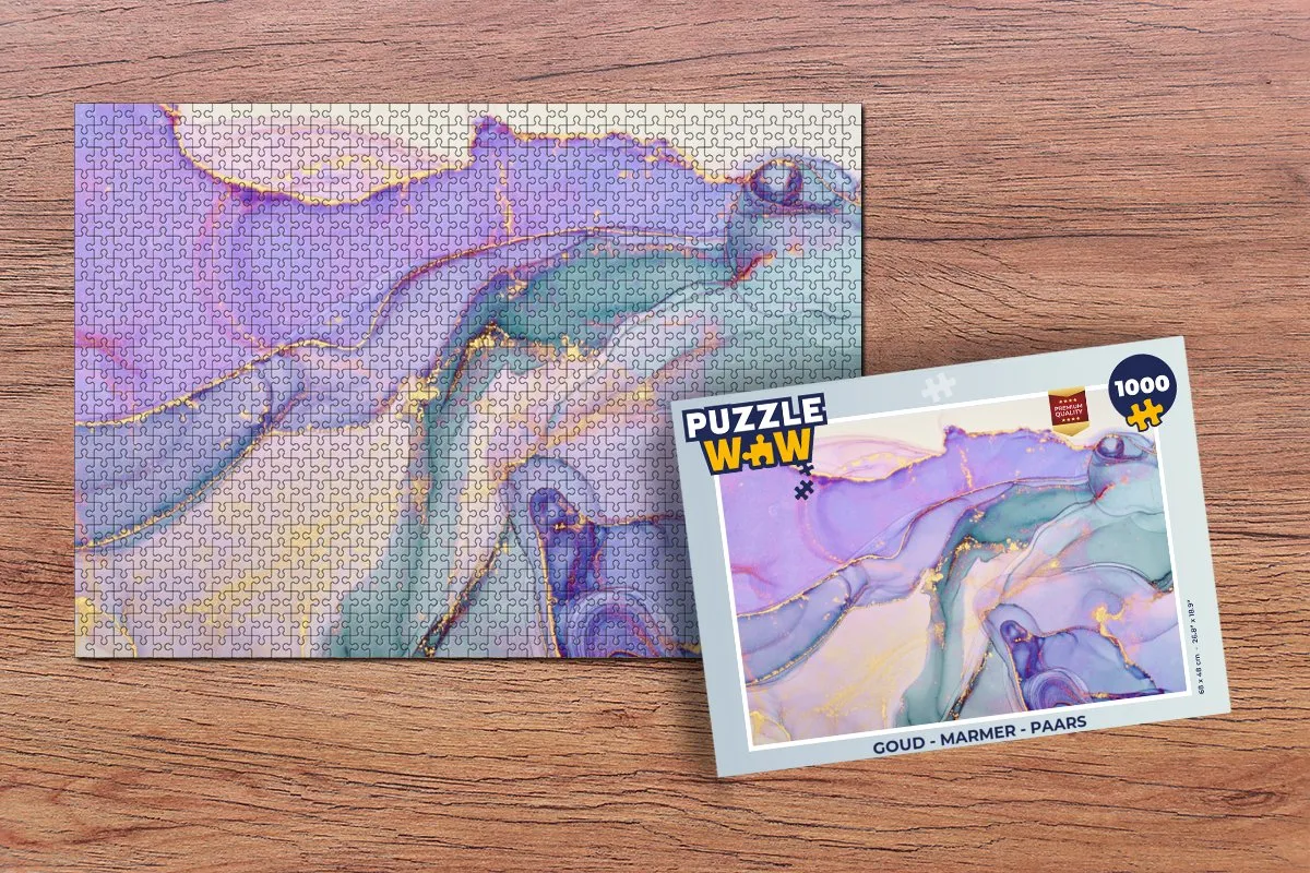 PuzzleWow Legpuzzel 1000 Stuks - Multicolor