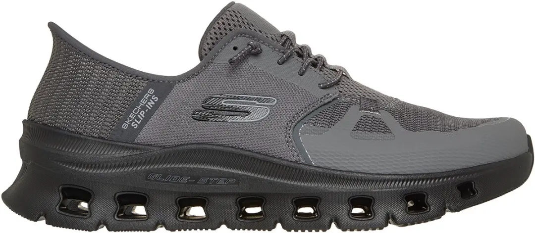 Skechers Glide Step Pro Slip Ins - Heren Sneakers 41 - Grijs - afbeelding 3 van 6