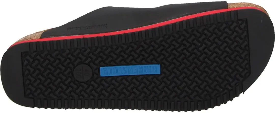 Birkenstock Dames Arizona SL 54244 Muilen - 39 - Zwart/Rood - afbeelding 6 van 6
