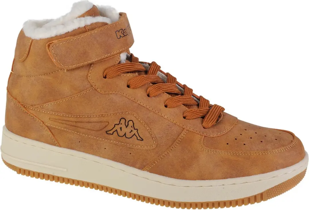 Kappa Bash Mid Fur 242799-5443, Mannen, Bruin, Sneakers, maat: 37