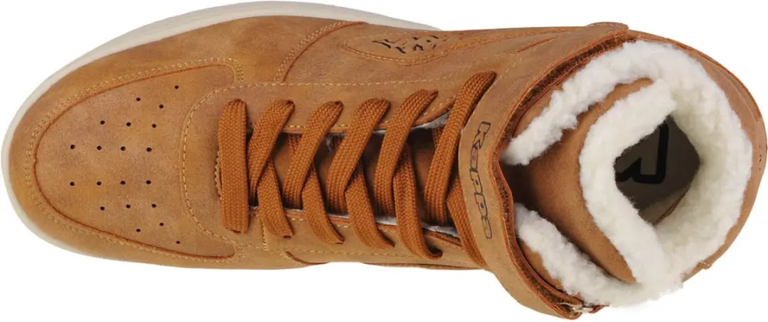 Kappa Bash Mid Fur Sneakers 242799-5443 - Bruin