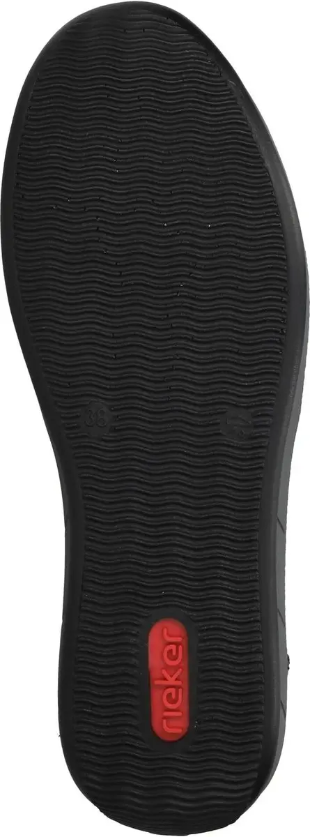 Rieker N1100-25 Dames Veterschoenen - Zwart