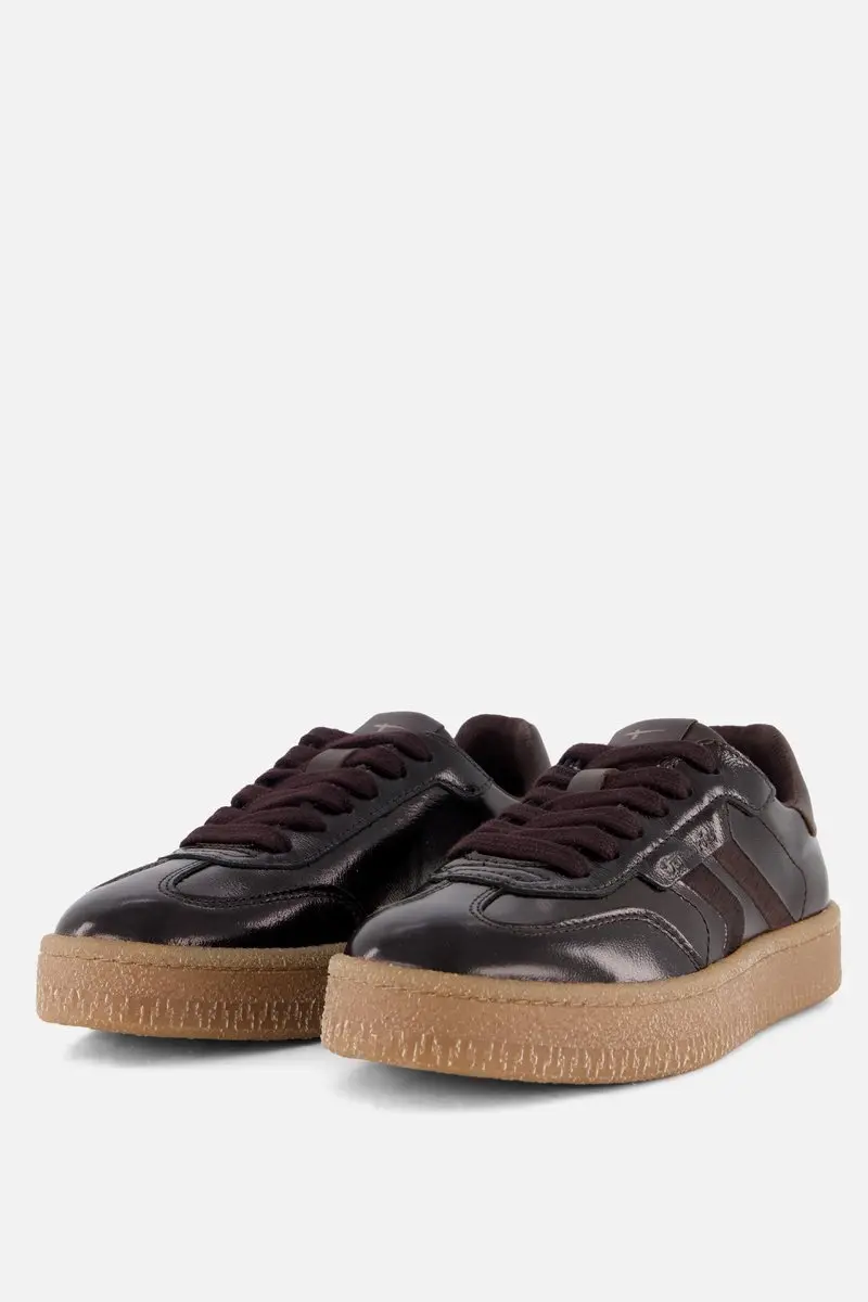 Tamaris Sneakers bruin Leer