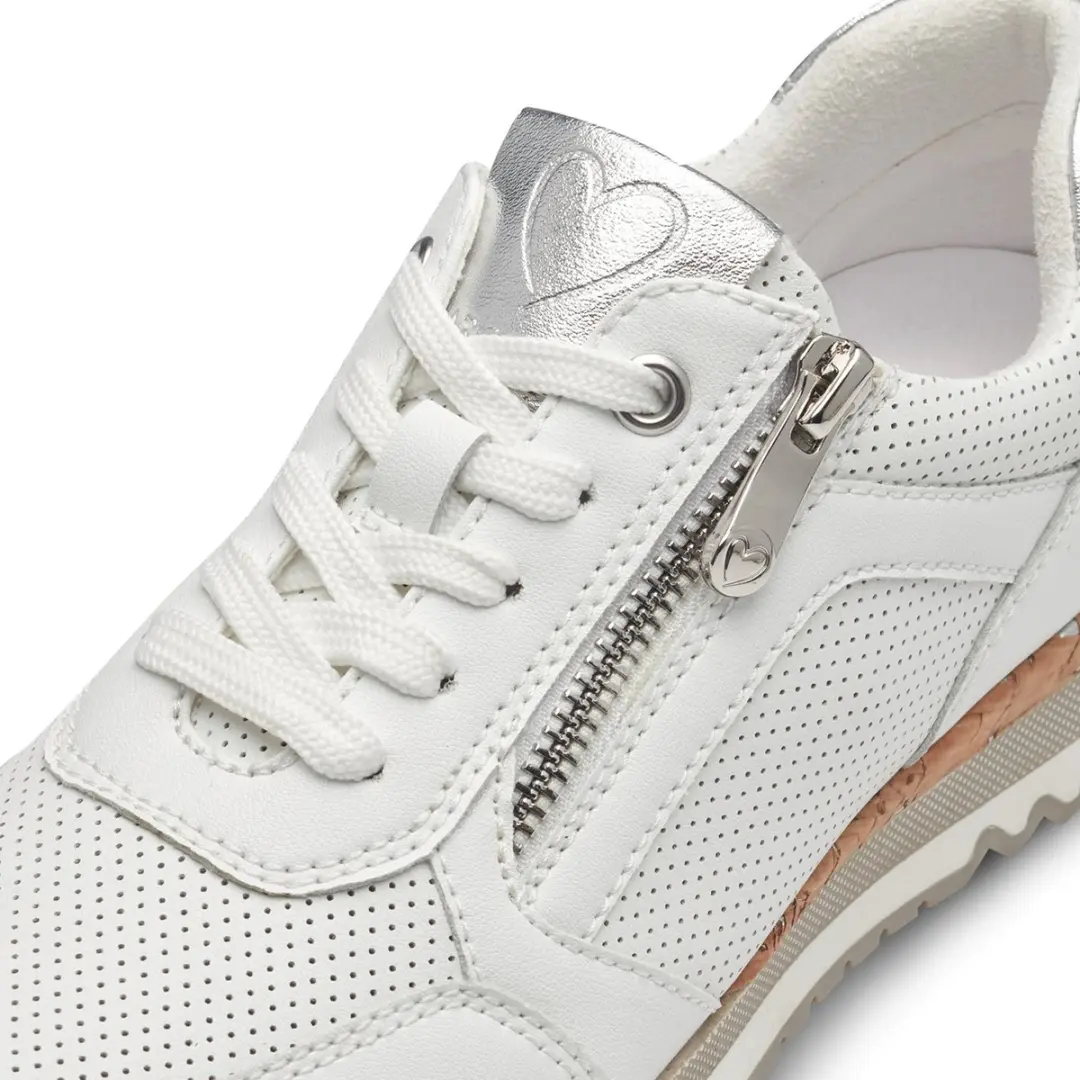 Marco Tozzi Dames Sneakers - Wit - 41 - afbeelding 6 van 6