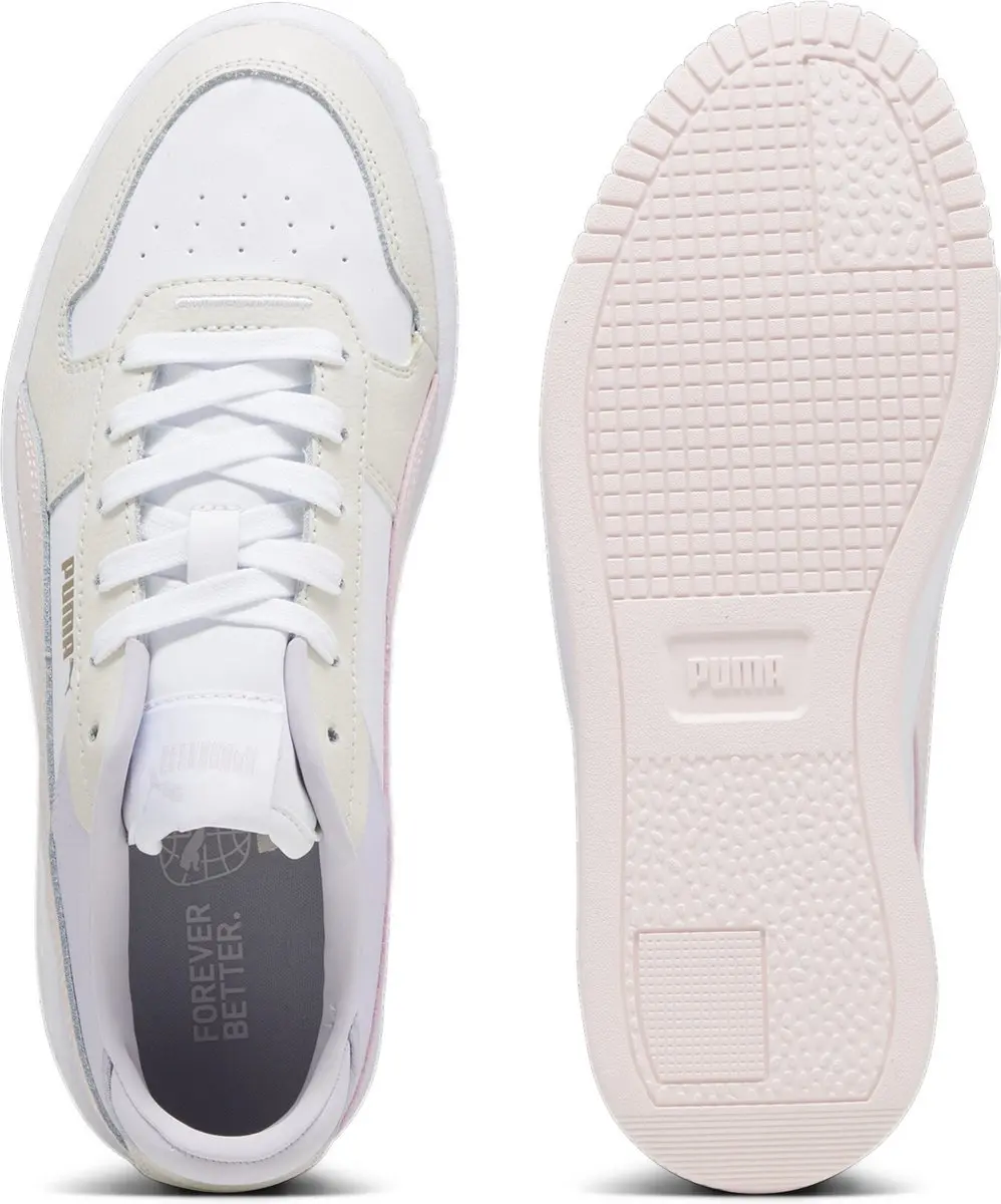 PUMA Carina Street Dames Sneakers - Wit/Frosty Pink - afbeelding 5 van 6