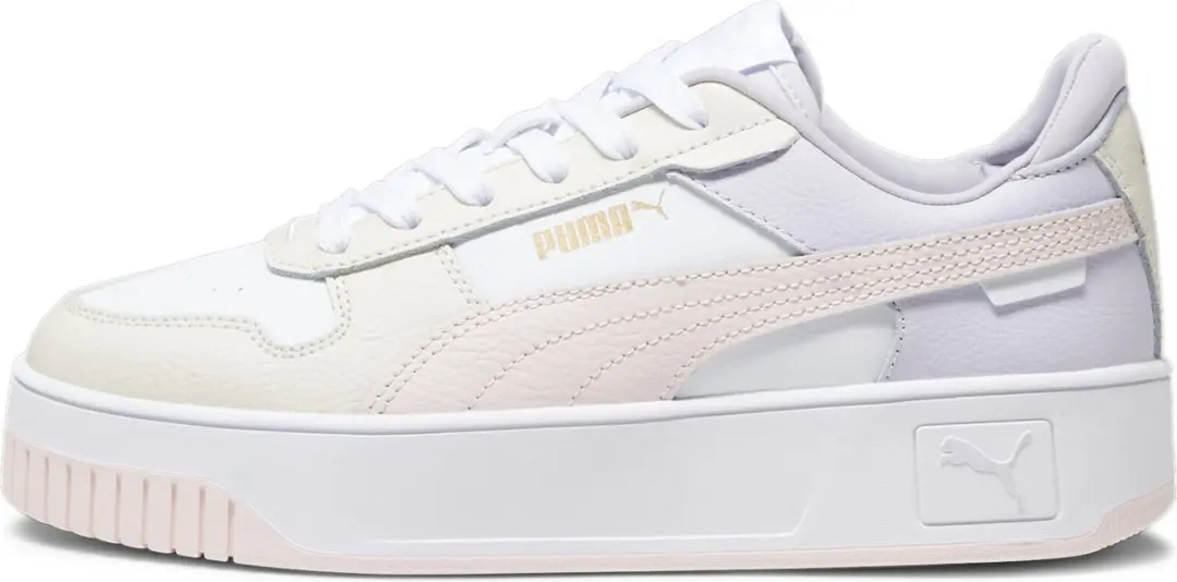 PUMA Carina Street Dames Sneakers - Wit/Frosty Pink - afbeelding 4 van 6