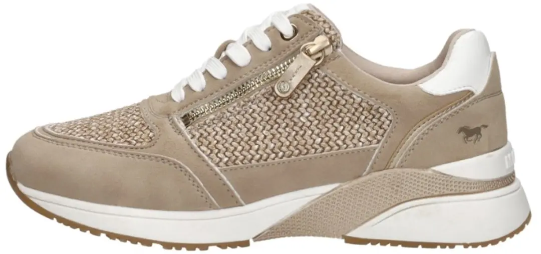 Mustang Sneaker - Vrouwen - Beige - Maat 36 - afbeelding 2 van 6