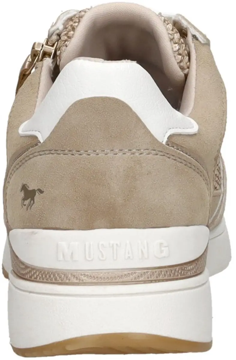 Mustang Sneaker - Vrouwen - Beige - Maat 36 - afbeelding 6 van 6