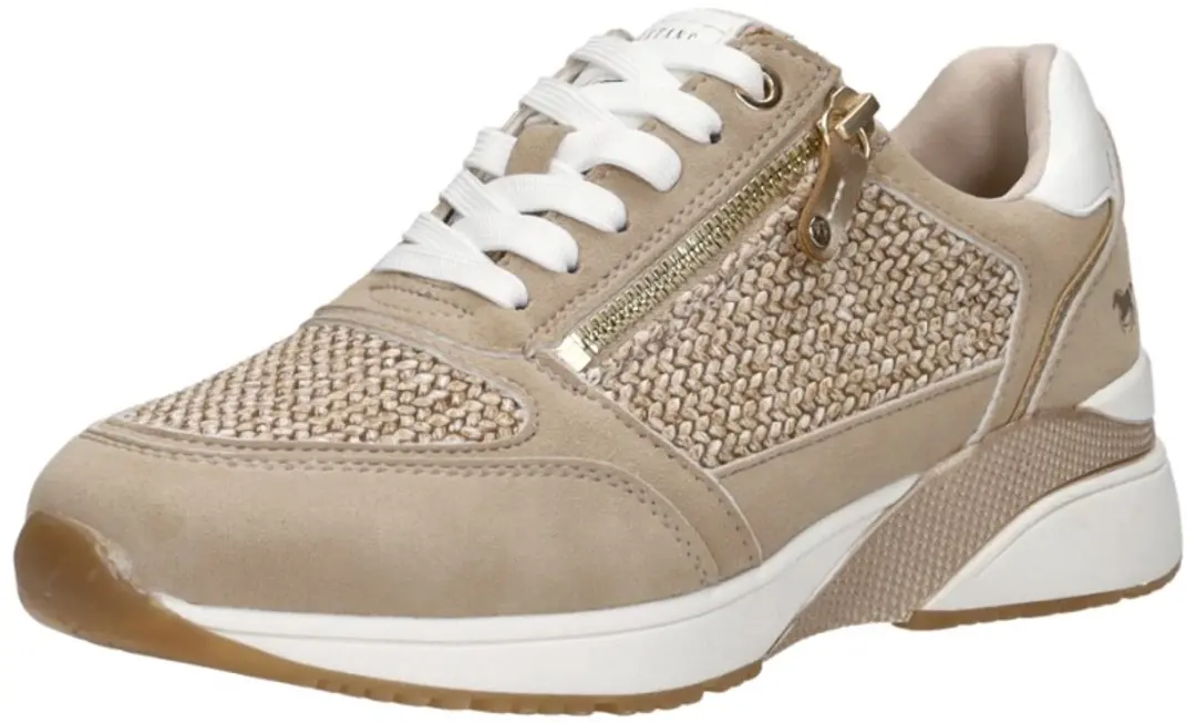 Mustang Sneaker - Vrouwen - Beige - Maat 36 - afbeelding 4 van 6