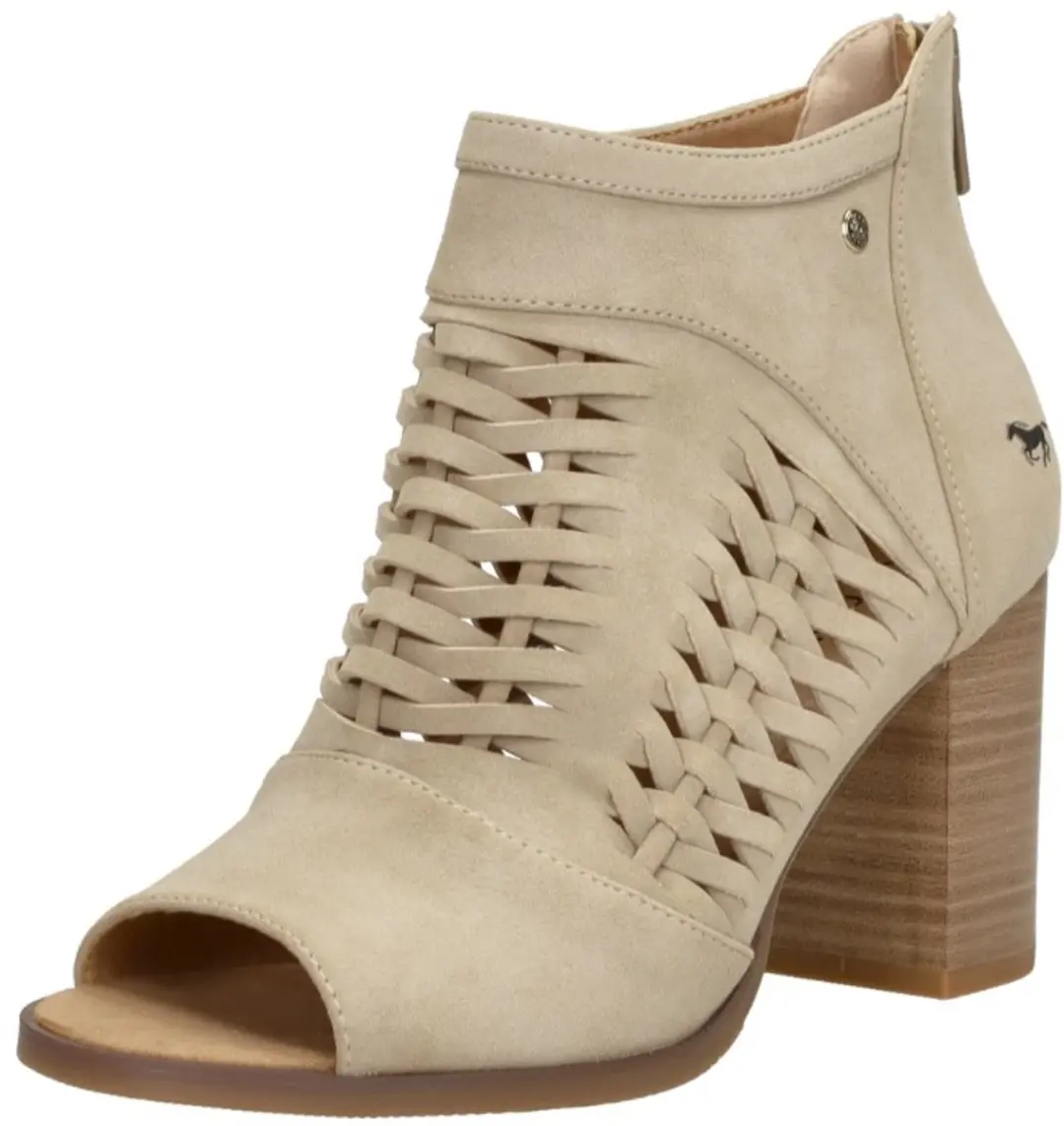 Mustang Sandalen Hak Sandalen Hak - Beige - Maat 40 - afbeelding 3 van 6