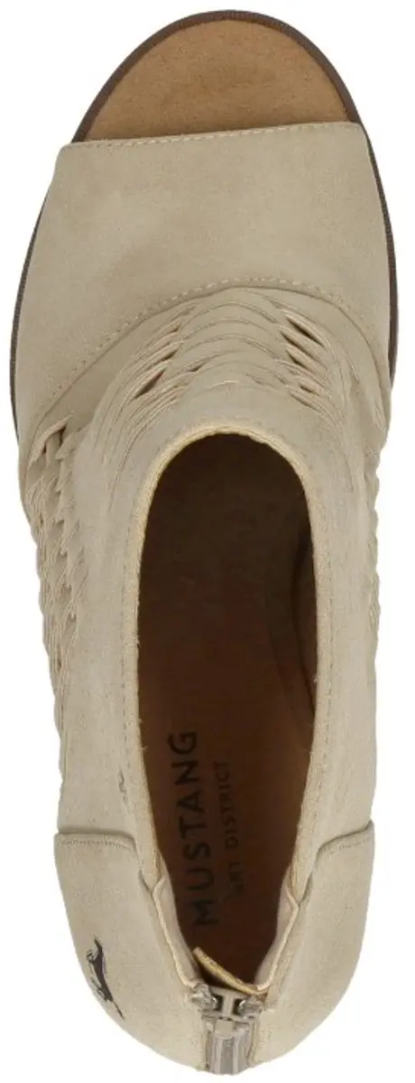 Mustang Sandalen Hak Sandalen Hak - Beige - Maat 40 - afbeelding 4 van 6