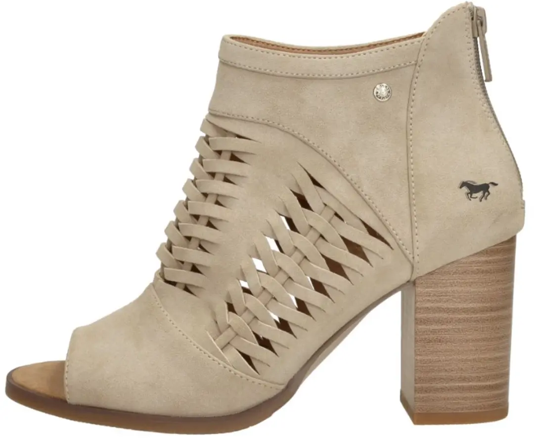 Mustang Sandalen Hak Sandalen Hak - Beige - Maat 40 - afbeelding 2 van 6