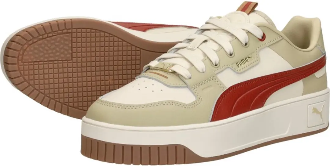 Puma Carina Street Lux Sneakers Laag - Beige - afbeelding 5 van 6