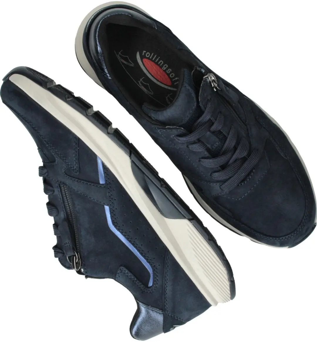 Gabor Rollingsoft Sneakers 76.878 - Blauw - afbeelding 4 van 6