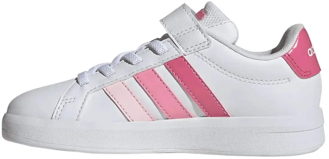 Adidas Grand Court 3.0 Gymnastiekschor - 28.5 - Wit/Rosa - afbeelding 3 van 6