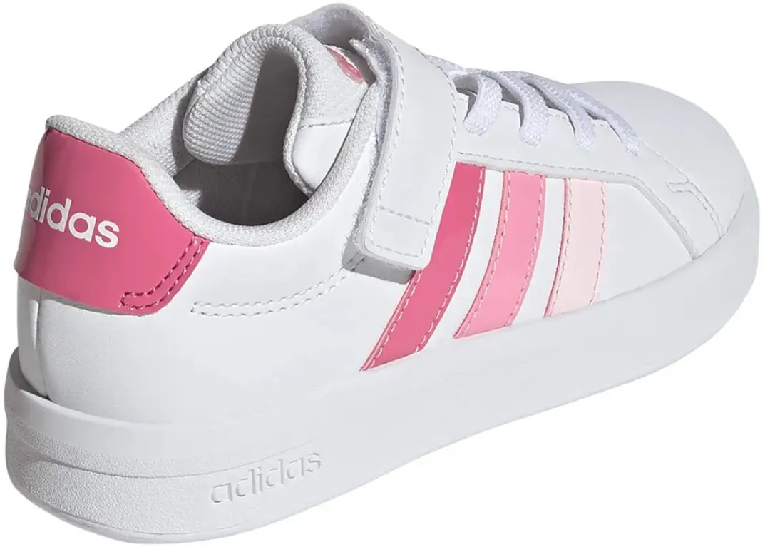 Adidas Grand Court 3.0 Gymnastiekschor - 28.5 - Wit/Rosa - afbeelding 4 van 6