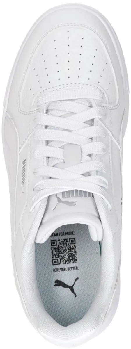 PUMA Caven III Unisex Sneakers - Wit/Zilver/Zwart - afbeelding 5 van 6