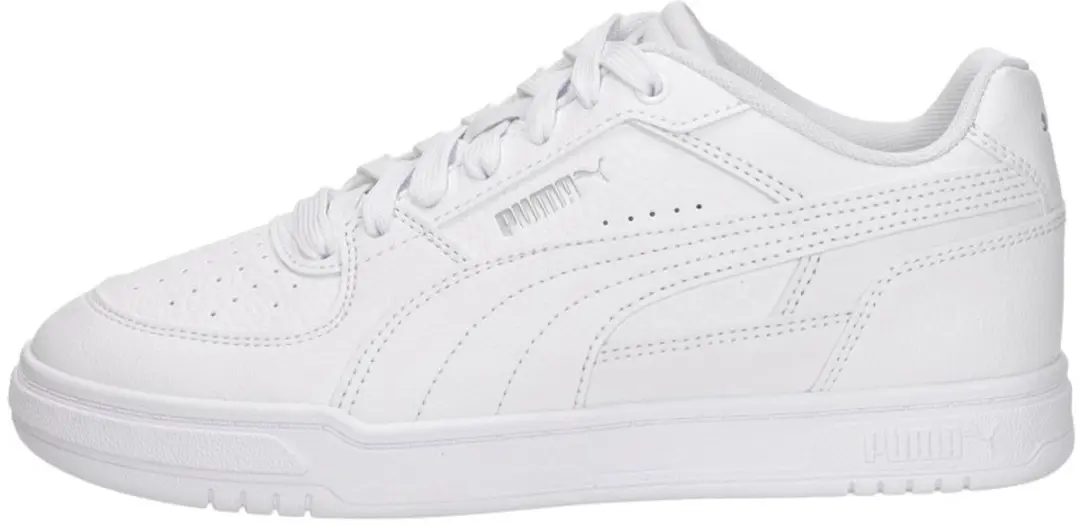 PUMA Caven III Unisex Sneakers - Wit/Zilver/Zwart - afbeelding 2 van 6