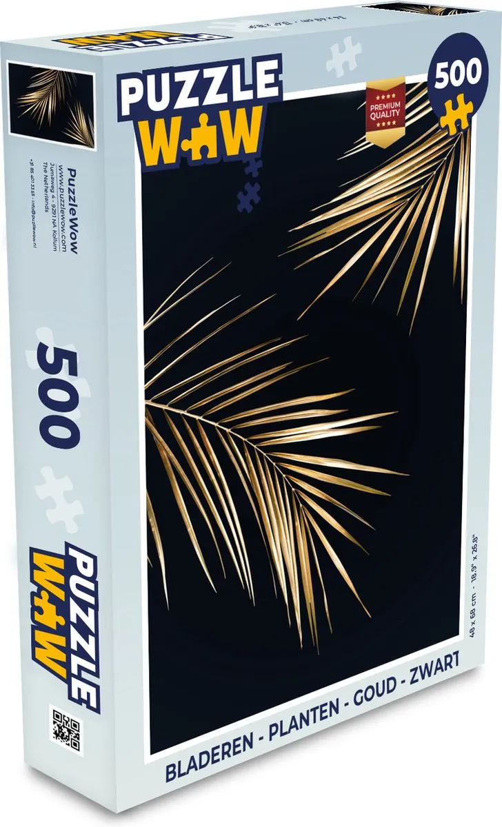 PuzzleWow Planten Puzzel 500 Stuks