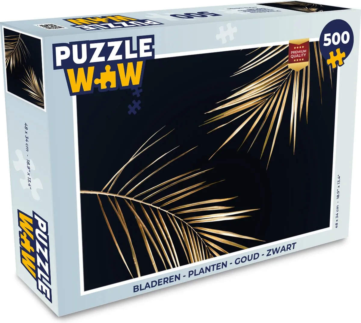 PuzzleWow Planten Puzzel 500 Stuks - Multicolor
