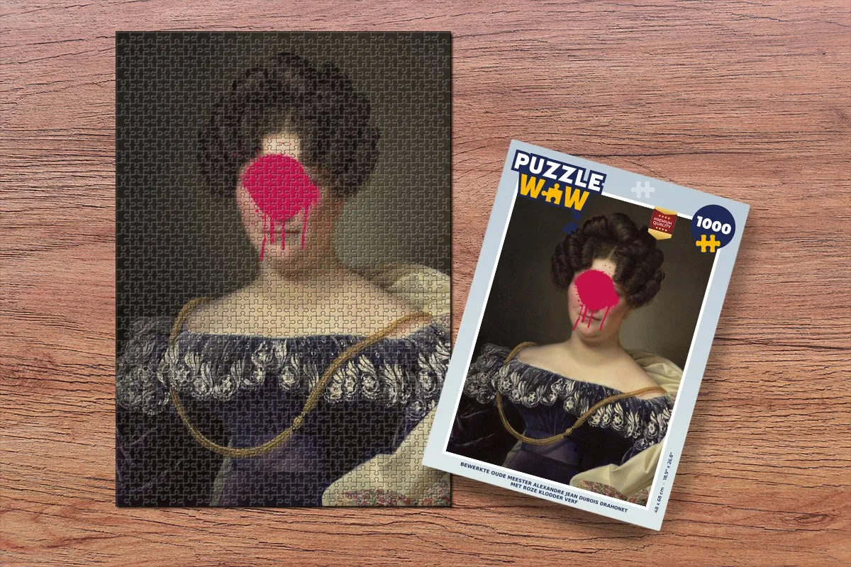 PuzzleWow Johanna Henriette Engelen - Dubois Drahonet Legpuzzel 1000 Stuks - Multicolor