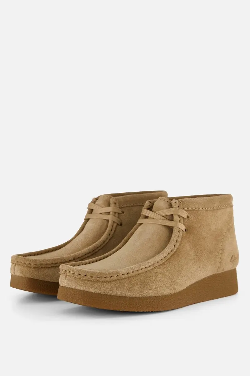 CLARKS WallabeeEVOBt Dames Veterschoenen