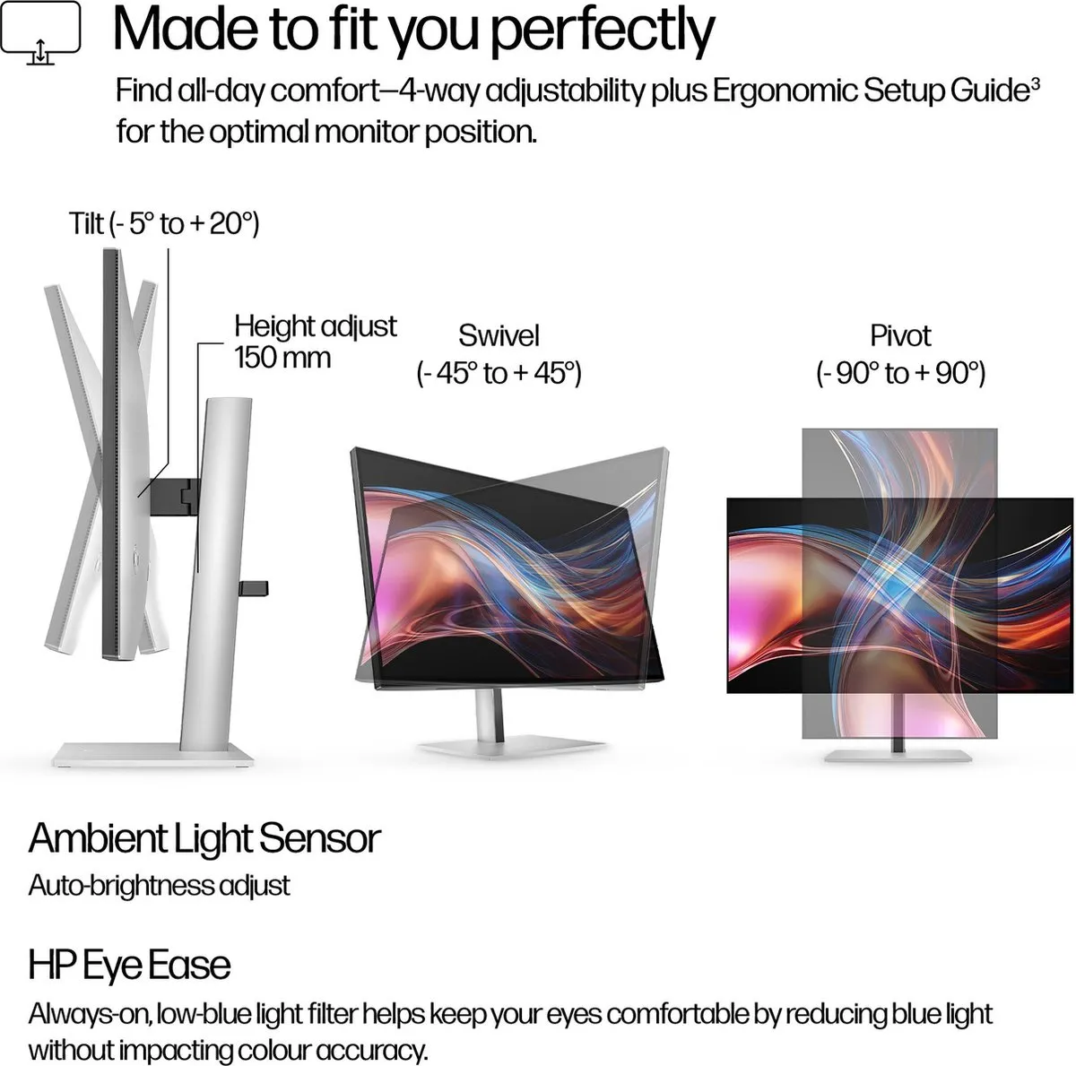 HP 727PU SKAERM Kantbelicht LED Monitor 27" - 2x Thunderbolt 4 - afbeelding 6 van 6