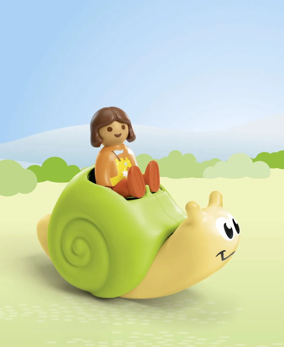 Playmobil Junior Schommelende Slak 71699 - Multicolor - afbeelding 4 van 6