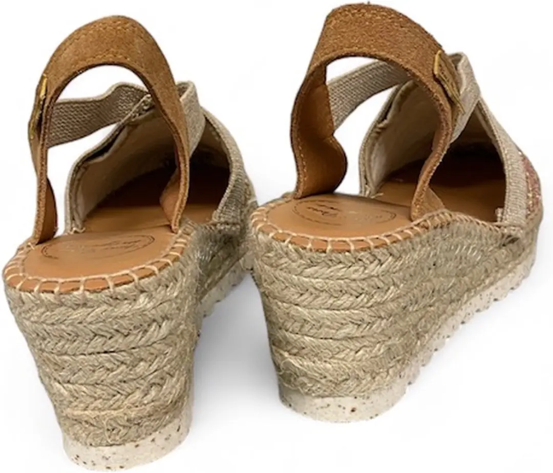 Toni Pons Terra Espadrilles - Beige - Maat 41 - afbeelding 4 van 6