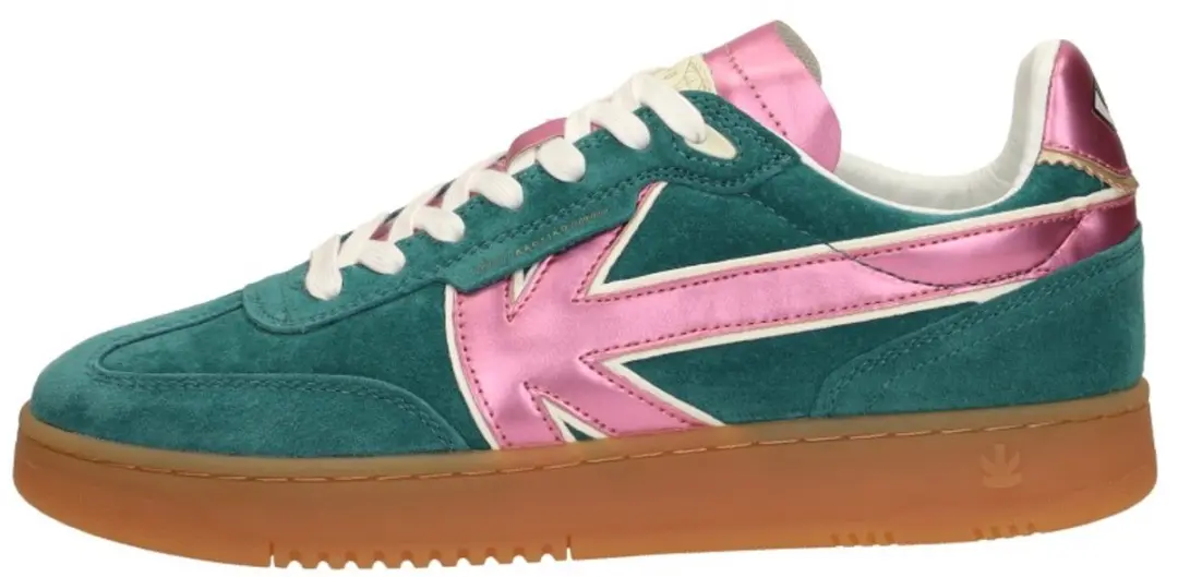 Kaotiko Boston V Dames Sneakers - Groen - afbeelding 2 van 6