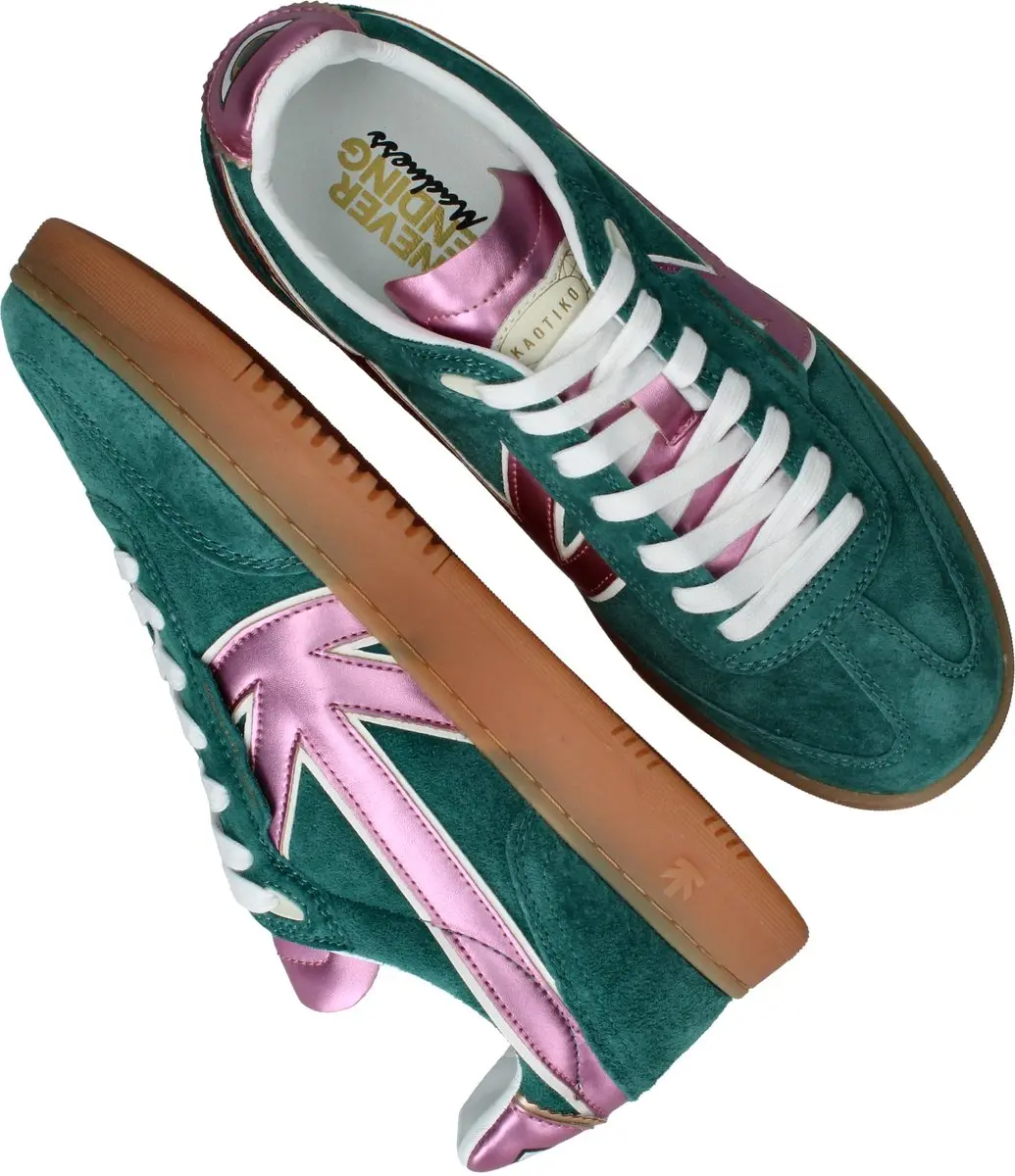 Kaotiko Boston V Dames Sneakers - Groen - afbeelding 6 van 6