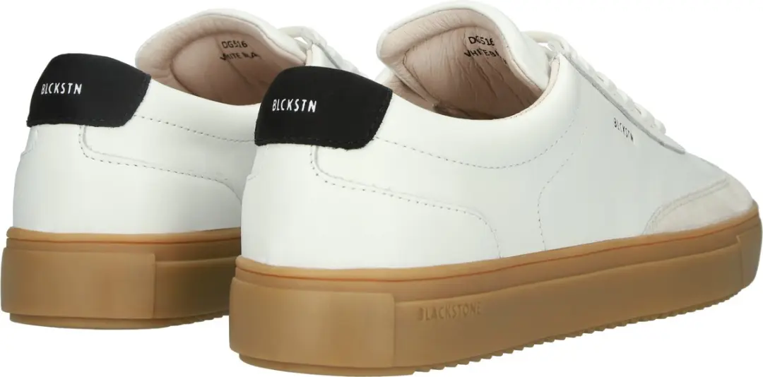 Blackstone SLATE HARPER DG516.WBLA Sneakers - Wit/Zwart - Maat 41 - afbeelding 6 van 6