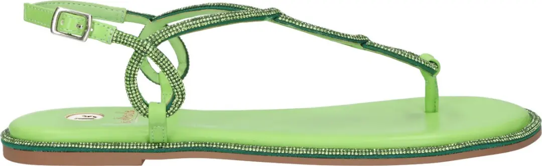 La Strada Sandaal Groen Glitter Synthetisch